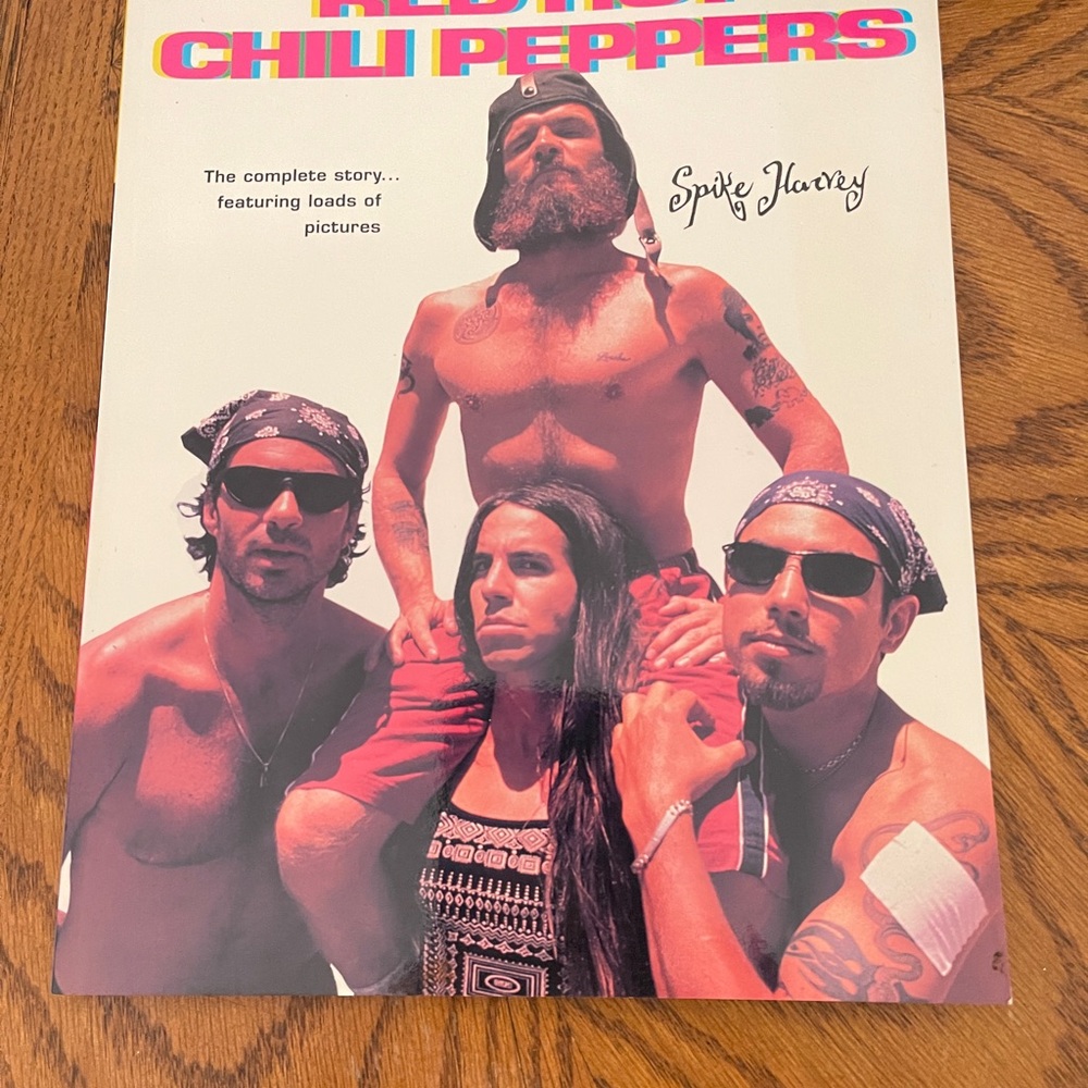 Red Hot Chili Peppers Poster - White & Pink Artwork